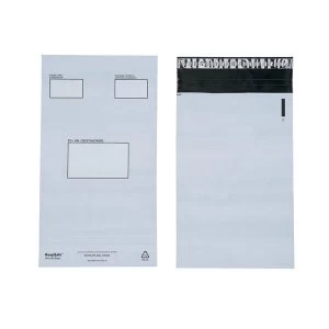 KeepSafe Envelopes Extra Strong Polythene Opaque C5 W165xH240mm Peel Seal Ref KSV MO1 Box 100