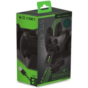 Stealth SX-C100 X Twin Charging Dock Black for Xbox Series X