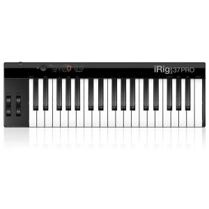 IK Multimedia iRig 37 Pro Standard Keys MIDI Keyboard Controller for Mac/PC with USB Cable