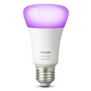 Philips Hue Smart WiFi Dimmable Colour Ambience LED Edison Screw (ES) 60W Light Bulb