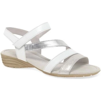 Gabor Earl Womens Casual Sandals womens Sandals in White,4,4.5,5,5.5,6,7,7.5