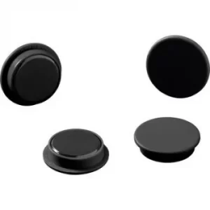 Durable Magnets 21mm 210P 4702 Bulk Pack Black