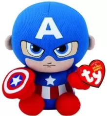 Captain America Marvel Beanie Babie