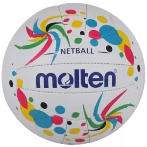 Molten Contender Match Netball - White