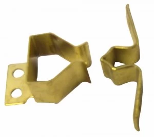 Select Hardware Gripper Catches Electro Brass 2 Pack