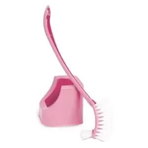 Haven Long Handle Toilet Brush- Pink