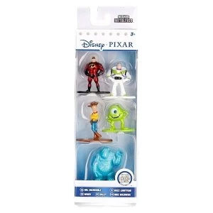 Disney Pixar Nano Metalfigs Diecast Mini Figures 5 Pack