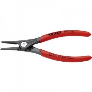 Knipex 49 11 A1 Circlip pliers Suitable for Outer rings 10-25mm Tip shape Straight