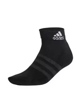adidas adidas Cushion 6 Pack Ankle Sock - Black, Size S, Men