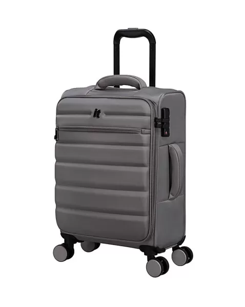 IT Luggage Grey Skin Cabin Suitcase