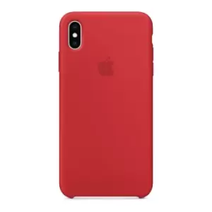Apple iPhone XS Max Silicone Case - (PRODUCT)RED