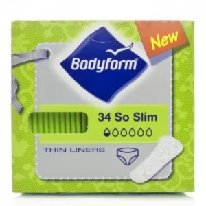 Bodyform Daily Fresh Single Wrapped Pantyliners 34 pack