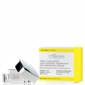 skinChemists London Pro-5 Collagen Anti Ageing Overnight Eye Repairing Serum 15ml