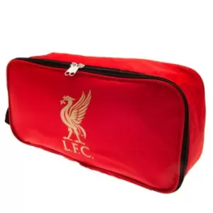 Liverpool FC Crest Boot Bag (One Size) (Red)