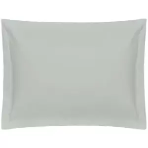 400 Thread Count Egyptian Cotton Oxford Pillowcase (m) (Platinum) - Platinum - Belledorm
