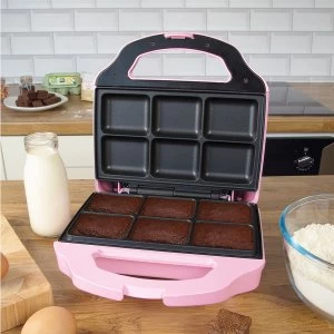 Global Gizmos 51390 Brownie Maker - Pink