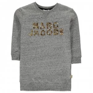 Marc Jacobs Children Girls Cheetah Dress - Grey Marl A22