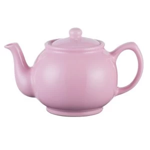 Price and Kensington Fine Stoneware Traditional Pastel Pink 6 cup Teapot 22 x 14 x 14 cm