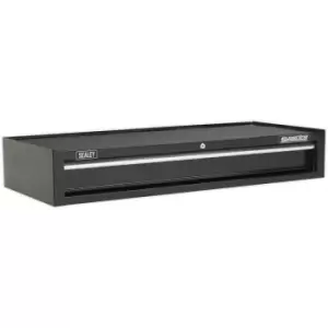 1030 x 440 x 170mm BLACK 1 Drawer MID-BOX Tool Chest Lockable Storage Cabinet