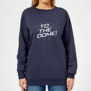 Crystal Maze To The Dome! Womens Sweatshirt - Navy - XS - Navy