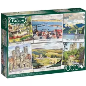 Falcon de luxe The Beautiful North Jigsaw Puzzle - 1000 Pieces
