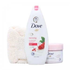 Dove Refreshing Care Body Duo & Body Mitt Gift Set