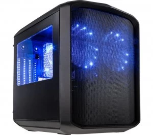 KOLINK Sanctuary micro-ATX Cube PC Case, Blue