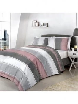 Fusion Betley Duvet Cover Set In Pink