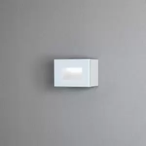 Chieri Outdoor Effect Wall Light White Rectangular 4W High Power LED, IP54
