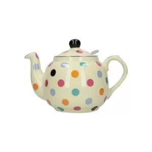 London Pottery - Farmhouse Filter 4 Cup Teapot Multi Spot