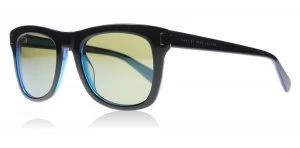 Marc by Marc Jacobs 432/S Sunglasses Black / Blue 7ZR 50mm
