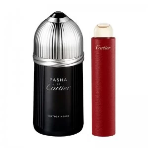 Cartier Pasha Edition Noire Gift Set 100ml Eau de Toilette + 15ml Eau de Toilette