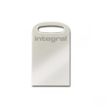Integral 64GB USB3.0 Memory Flash Drive (Memory Stick) Fusion Metal + Keylace