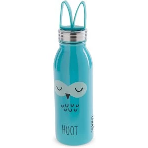 Aladdin Zoo Vacuum Insulated Water Bottle 0.45L Owl Blue