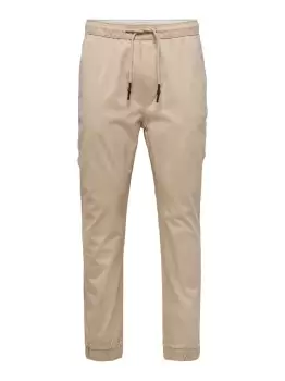 ONLY & SONS Solid Colored Chinos Men Beige