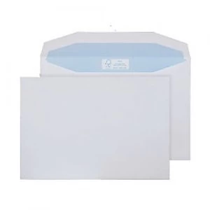 Purely Environmental C5++ Mailing Bag Gummed 162 x 238mm Plain 90 gsm White Pack of 500