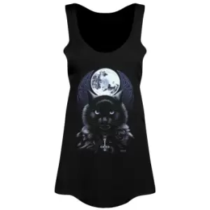 Requiem Collective Ladies/Womens The Bewitching Hour Floaty Tank (X Small (UK 6-8)) (Black)