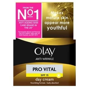 Olay Anti-Wrinkle Pro Vital Day Moisturiser SPF15 50ml