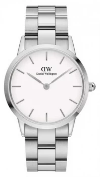 Daniel Wellington Iconic Link 36mm Stainless Steel White Watch
