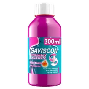 Gaviscon Double Action Mixed Berries Flavour Liquid 300ml