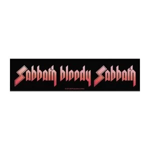 Black Sabbath - Sabbath Bloody Sabbath Super Strip Patch