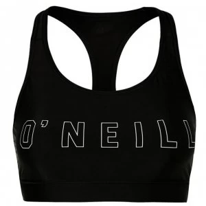 ONeill Low Impact Bra Top Ladies - Black OUt