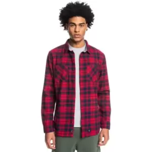 Quiksilver Check Shirt Mens - Red