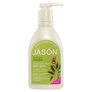 Jason Herbal Satin Body Wash Pump Moisturizing 887ml