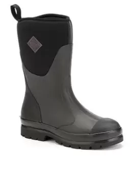 Muck Boots Chore Mid Wellington Boot - Black, Size 4, Women