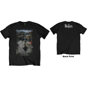 The Beatles - 3 Savile Row Mens Medium T-Shirt - Black