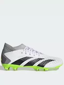 adidas Mens Predator 20.3 Firm Ground Football Boot - White Size 12, Men