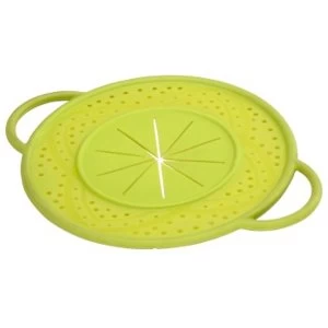 Xavax Boil Over Safeguard, made of silicone, round, 21 cm, green