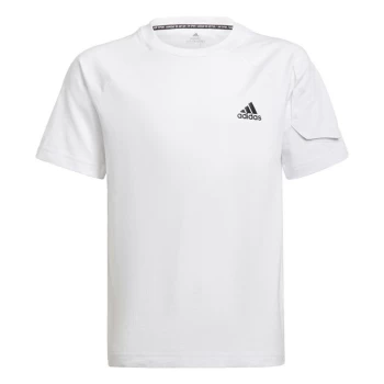 adidas Designed for Gameday T-Shirt Kids - White