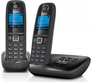 Gigaset Duo AL415A Cordless Phone with Answering Machine Twin Handsets